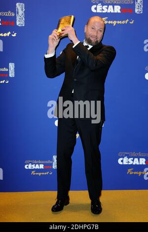 François Damiens participant au 41e Cesar après le dîner de fête qui s'est tenu au restaurant du Fouquet à Paris, en France, le 26 février 2016. Photo d'Aurore Marechal/ABACAPRESS.COM Banque D'Images
