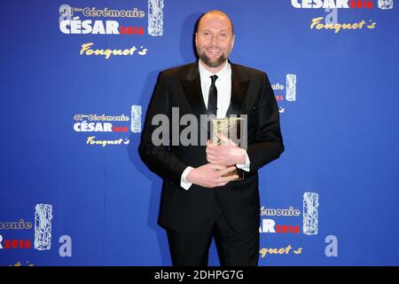 François Damiens participant au 41e Cesar après le dîner de fête qui s'est tenu au restaurant du Fouquet à Paris, en France, le 26 février 2016. Photo d'Aurore Marechal/ABACAPRESS.COM Banque D'Images