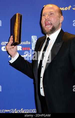 François Damiens participant au 41e Cesar après le dîner de fête qui s'est tenu au restaurant du Fouquet à Paris, en France, le 26 février 2016. Photo d'Aurore Marechal/ABACAPRESS.COM Banque D'Images