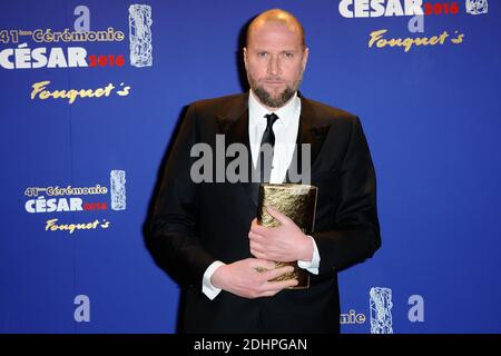 François Damiens participant au 41e Cesar après le dîner de fête qui s'est tenu au restaurant du Fouquet à Paris, en France, le 26 février 2016. Photo d'Aurore Marechal/ABACAPRESS.COM Banque D'Images