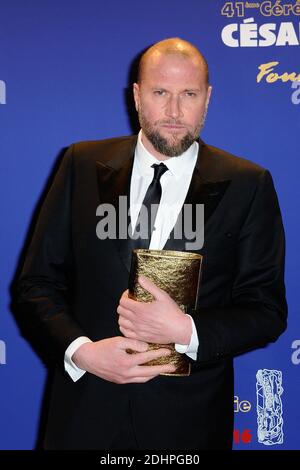 François Damiens participant au 41e Cesar après le dîner de fête qui s'est tenu au restaurant du Fouquet à Paris, en France, le 26 février 2016. Photo d'Aurore Marechal/ABACAPRESS.COM Banque D'Images