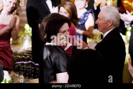 Margaret Trudeau, mère du premier ministre Justin Trudeau sourit à un dîner d'État à la Maison Blanche le 10 mars 2016 à Washington, DC, États-Unis. Photo par Olivier Douliery/Pool/ABACAPRESS.COM Banque D'Images