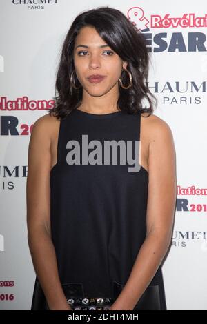 ZITA HANROT - SOIREE DES REVELATIONS DES 'CESAR' 2016 DANS LES SALONS DE CHAUMET photo par Nasser Berzane/ABACAPRESS.COM Banque D'Images