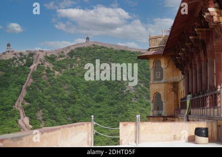 Fort Amber à jaipur, Rajasthan, inde Banque D'Images
