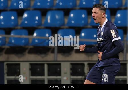 Ville de Bochum, Allemagne. 11 décembre 2020. Firo: 11.12.2020, Fuvuball, 2ème Bundesliga, saison 2020/2021, VfL Bochum - SC Paderborn 07 3: 0 Robert ZULJ, Bochum, jubilation | usage dans le monde crédit: dpa/Alay Live News Banque D'Images