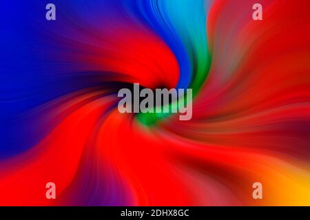 illustration numérique de fond abstraite avec des lignes colorées Banque D'Images