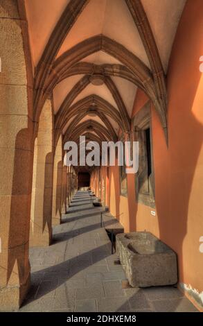 À l'intérieur du château-forteresse d'Eger Banque D'Images