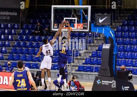 Brandon Davies du FC Barcelone pendant l'Euroligue Turkish Airlines Match de basket-ball entre le FC Barcelona et AX Armani Exch / LM Banque D'Images