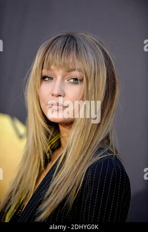 Gigi Hadid participe aux MTV Movie Awards 2016 à Warner Bros. Studios le 9 avril 2016 à Burbank, en Californie. Photo de Lionel Hahn/ABACAPRESS.COM Banque D'Images