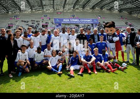 Match de football génération 98 avant l'EURO 2016 au stade Jean Bouin à Paris, France, le 8 mai 2016. Photo d'Alain Apaydin/ABACAPRESS.COM Banque D'Images