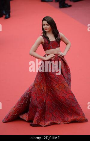 Kristina Bazan participe à la projection de 'ma Loute' au Palais des Festivals de Cannes, France, le 13 mai 2016, dans le cadre du 69e Festival de Cannes. Photo d'Aurore Marechal/ABACAPRESS.COM Banque D'Images