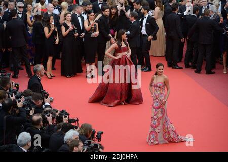 Kristina Bazan et Cheryl Cole assistent à la projection de 'ma Loute' au Palais des Festivals de Cannes, France, le 13 mai 2016, dans le cadre du 69e Festival de Cannes. Photo d'Aurore Marechal/ABACAPRESS.COM Banque D'Images