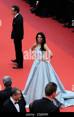 Mallika Sherawat participe à la projection du BFG au Palais des Festivals de Cannes, France, le 14 mai 2016, dans le cadre du 69e Festival de Cannes. Photo d'Aurore Marechal/ABACAPRESS.COM Banque D'Images