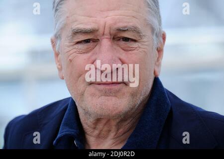 Robert de Niro participe au photocall « mains de pierre » au Palais des Festivals de Cannes, France, le 16 mai 2016, dans le cadre du 69e Festival de Cannes. Photo d'Aurore Marechal/ABACAPRESS.COM Banque D'Images