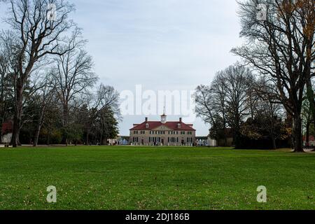 Historique Mount Vernon, résidence de George Washington Banque D'Images