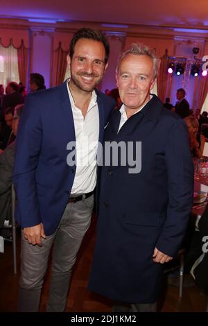 Christophe Michalak et Alain Passard participant au dîner de gala « artistes sans frontières » qui s'est tenu à l'hôtel Marcel Dassault à Paris, France, le 2 juin 2016. Photo de Jerome Domine/ABACAPRESS.COM Banque D'Images