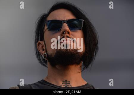 Jane's addiction en direct lors de la 1ère édition du Download Festival à Paris, France, le 11 juin 2016. Photo Julien Reynaud/APS-Medias/ABACAPRESS.COM Banque D'Images