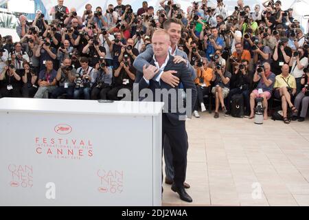 BEN FOSTER - CHRIS PINE - 69E FESTIVAL DE CANNES 2016 - PHOTOCALL 'ENFER OU HAUTE EAU' photo de Nasser Berzane/ABACAPRESS.COM Banque D'Images