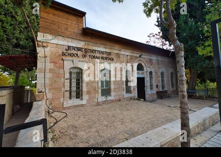 jérusalem, israël. 04-12-2020. Une authentique école de Torah dans le quartier juif, près du tombeau du roi David Banque D'Images