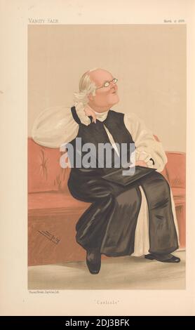 Vanity Fair - clergé. Harvey Goodwin, évêque de Carlisle. 17 mars 1888, Leslie Matthew 'Spy' Ward, 1851–1922, British, 1888, Chromolithograph Banque D'Images