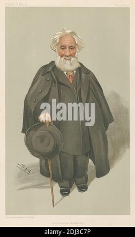 Vanity Fair - médecins et scientifiques. 'Astronomie pectroscopique'. Sir William Huggins. 9 avril 1903, Leslie Matthew 'Spy' Ward, 1851–1922, British, 1903, Chromolithograph Banque D'Images