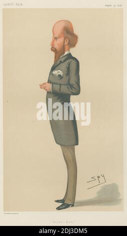 Vanity Fair - politiciens. « bébé de Ginx ». M. Edward Jenkins. 31 août 1878, Leslie Matthew 'Spy' Ward, 1851–1922, British, 1878, Chromolithograph Banque D'Images