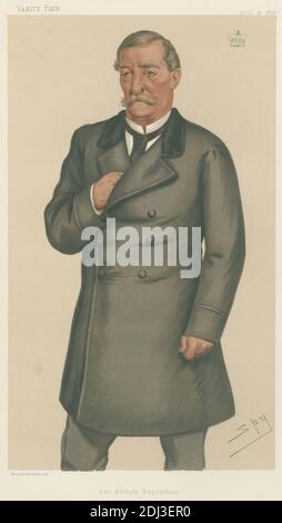 Politiciens - vanité équitable. « l'expédition britannique ». Général Lord Napier de Magdala. 20 avril 1878, Leslie Matthew 'Spy' Ward, 1851–1922, British, 1878, Chromolithograph Banque D'Images