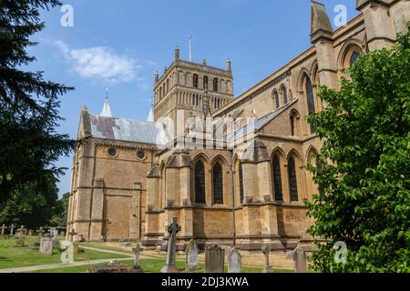 Southwell Minster, Southwell, Nottinghamshire, Royaume-Uni. Banque D'Images