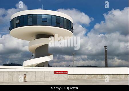 Niemeyer Centre, Aviles, Asturies, Espagne, Europe Banque D'Images