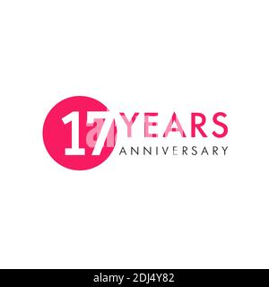 Joyeux Anniversaire 17 Ans 17 Ans Design Avec Etiquette De Texte Nombre Et Une Decoration Coloree Ideal Pour Les Fetes D Invitation Ou Carte De Vœux Vecteur Eps10 Image Vectorielle Stock Alamy