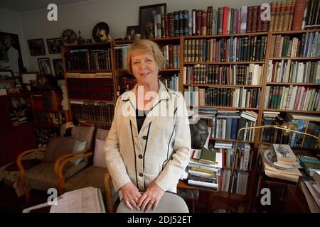 Vigdís Finnbogadóttir a été le quatrième président de l'Islande de 1980 à 1996. Banque D'Images