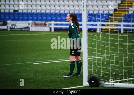 Le gardien de but Megan Borthwick (#13 Durham) en action pendant le match de championnat féminin FA entre Coventry United et Durham à Butts Park Arena à Coventry. Ashleigh Davies / SPP Banque D'Images