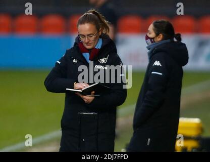 Barnett, Royaume-Uni. 13 décembre 2020. EDGWARE, ANGLETERRE - DÉCEMBRE 13: Gemma Davies responsable d'Aston Villa Dames FCduring Barclays FA Super League féminine entre Tottenham Hotspur et Aston Villa Women au stade de Hive, Edgware, Royaume-Uni le 13 décembre 2020 crédit: Action Foto Sport/Alay Live News Banque D'Images