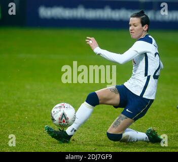 Barnett, Royaume-Uni. 13 décembre 2020. EDGWARE, ANGLETERRE - DÉCEMBRE 13: Ashleigh Neville de Tottenham Hotspur femmes pendant Barclays FA femmes Super League entre Tottenham Hotspur et Aston Villa femmes au stade de Hive, Edgware, Royaume-Uni le 13 décembre 2020 Credit: Action Foto Sport/Alay Live News Banque D'Images