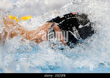 Le Conor Dwyer des États-Unis a remporté la demi-finale des hommes Freestyle de 200 m dans la piscine olympique, Rio, Brésil, le 7 août 2016. Photo de Henri Szwarc/ABACAPRESS.COM Banque D'Images