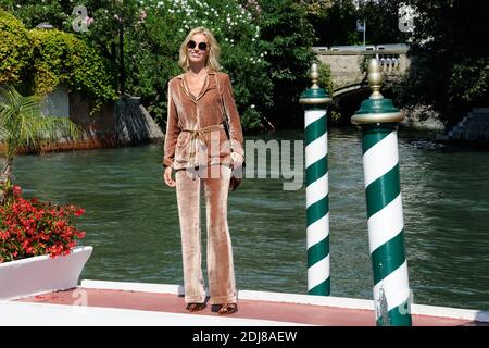 EVA Herbigova arrivée à l'Hôtel Excelsior sur le Lido à Venise, Italie dans le cadre du 73e Mostra, Festival International du film de Venise, le 02 septembre 2016. Photo d'Aurore Marechal/ABACAPRESS.COM Banque D'Images