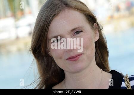 Isabelle Carre, présidente du jury, assistante au photocall du jury seigneurs du Festival de la Fiction TV 2016 de la Rochelle, a la Rochelle, France le 15 septembre 2016. Photo d'Aurore Marechal/ABACAPRESS.COM Banque D'Images