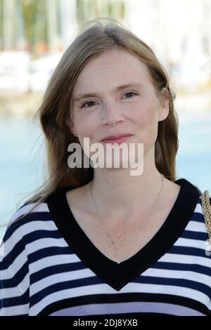 Isabelle Carre, présidente du jury, assistante au photocall du jury seigneurs du Festival de la Fiction TV 2016 de la Rochelle, a la Rochelle, France le 15 septembre 2016. Photo d'Aurore Marechal/ABACAPRESS.COM Banque D'Images