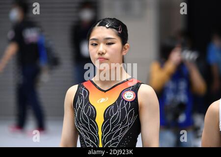 Takasaki Arena, Gunma, Japon. 12 décembre 2020. Ayaka Sakaguchi, 12 DÉCEMBRE 2020 - Gym artistique : le 74e Championnat japonais de gymnastique artistique individuel tout autour de la finale de la voûte féminine à Takasaki Arena, Gunma, Japon. Credit: MATSUO.K/AFLO SPORT/Alay Live News Banque D'Images