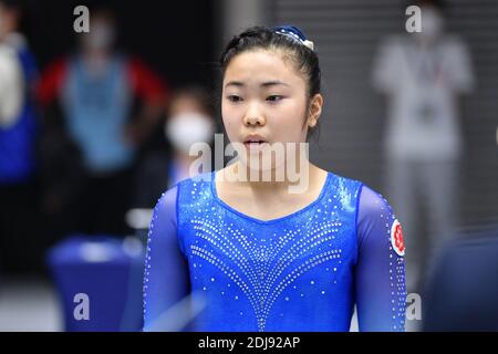 Takasaki Arena, Gunma, Japon. 12 décembre 2020. UI Soma, 12 DÉCEMBRE 2020 - Gym artistique : le 74e Championnat du Japon de gymnastique artistique individuel tout autour de la finale de la voûte féminine à Takasaki Arena, Gunma, Japon. Credit: MATSUO.K/AFLO SPORT/Alay Live News Banque D'Images