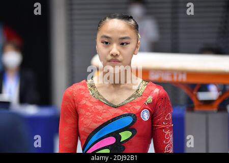 Takasaki Arena, Gunma, Japon. 12 décembre 2020. Towa Matsuda, 12 DÉCEMBRE 2020 - Gym artistique : le 74e Championnat du Japon de gymnastique artistique individuel tout autour de la finale de la voûte féminine à Takasaki Arena, Gunma, Japon. Credit: MATSUO.K/AFLO SPORT/Alay Live News Banque D'Images
