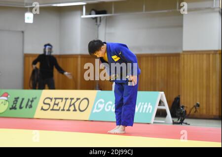 Tokyo, Japon. 13 décembre 2020. Hifumi Abe Judo : Judo Match de sélection des hommes -66kg pour les Jeux Olympiques de Tokyo 2020 à Kodokan à Tokyo, Japon . Credit: Itaru Chiba/AFLO/Alay Live News Banque D'Images