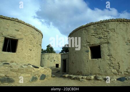 La viallge néolithique de Choirokoitia près de la ville de Larnaka dans le sud de Chypre. Chypre, Larnaka, novembre 2001 Banque D'Images