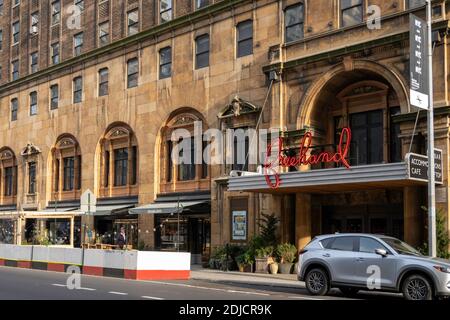 The Freehand  Hotel Entrance, 23 Lexington Ave, New York, NY 10010 Stock Photo