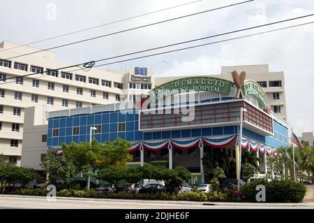 Joe DiMaggio Childrens Hospital à Hollywood FL. Où la femme de Matt Damon, Luciana Barosso, a donné naissance à une petite fille 06/12/06 Banque D'Images