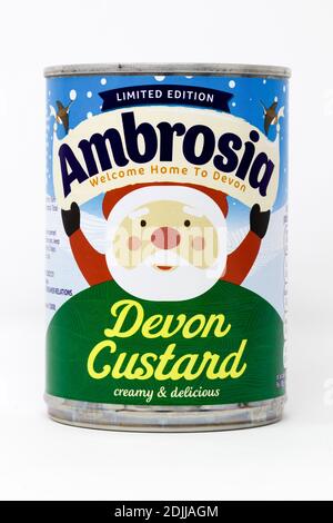 Ambrosia Limited Edition Devon Custard Banque D'Images