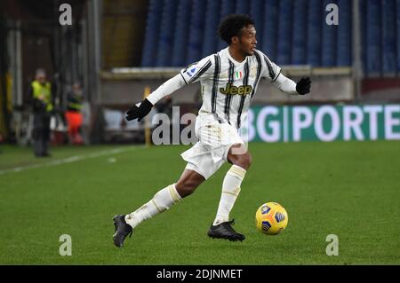 Genova, Italie. 13 décembre 2020. Juan Cuadrado (Juventus) au cours de Gênes CFC contre Juventus FC, football italien série A match à Genova, Italie, décembre 13 2020 crédit: Independent photo Agency/Alay Live News Banque D'Images