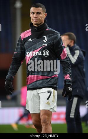 Genova, Italie. 13 décembre 2020. Cristiano Ronaldo (Juventus) au cours de Gênes CFC contre Juventus FC, football italien série A match à Genova, Italie, décembre 13 2020 crédit: Independent photo Agency/Alay Live News Banque D'Images