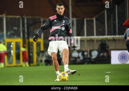 Genova, Italie. 13 décembre 2020. Cristiano Ronaldo (Juventus) au cours de Gênes CFC contre Juventus FC, football italien série A match à Genova, Italie, décembre 13 2020 crédit: Independent photo Agency/Alay Live News Banque D'Images