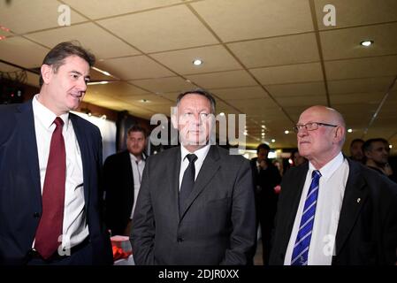 Soirée en l'honneur de la Team Solide (Equipe de France de Boxe au Jeux Olympiques 2016) avec Thierry Braillard à Paris, France, le 20 octobre 2016. Photo par Eliot Blondt/ABACAPRESS.COM Banque D'Images